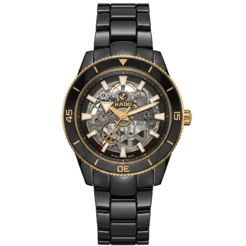 RADO CAPTAIN COOK AUTOMATIC BLACK GOLD