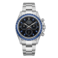 ROLEX DAYTONA COMOGRAPH BLUE SAPPHIRE - BLACK DIAL