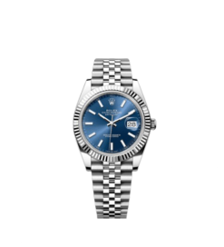 ROLEX  DATE JUST (SILVER BLUE) - VIRAT KOHLI