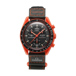 SWATCH X OMEGA BIOCERAMIC MOONSWATCH MISSION ON EARTH - LAVA