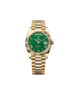 ROLEX DAY DATE (GOLD - CHOCOLATE) - MS DHONI